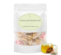 Chicory and Gardenia Tea, Chicory6 and Gardenia Herbal Tea, Chicory 2 and GardeniaHoneysuckle Liquorice HerbalTea (12Bags)