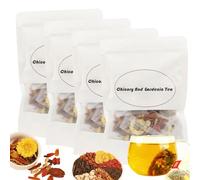 Chicory And Gardenia Tea, Natural Materials Blend Formula Chicory Gardenia Tea, Portable Independent Packaging Supports for Healthy Blood Sugar, Caffeine-Free (120pcs)