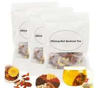 Chicory And Gardenia Tea, Natural Materials Blend Formula Chicory Gardenia Tea, Portable Independent Packaging Supports for Healthy Blood Sugar, Caffeine-Free (90pcs)