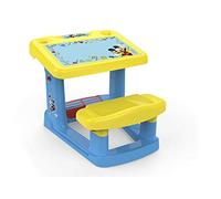 CHICOS - Mickey Mouse School Desk | Mickey Mouse Children's Desk | Large Work Surface with Compartments | Includes 5 Colouring Cards | 57.5 x 72.5 x 49 cm | From 2 Years (51109)