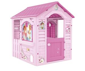 Chicos - Pink Princess Children's Outdoor Playhouse | Suitable for Indoor and Outdoor Use | Includes Stickers for Decoration, Made from Resistant and Durable Plastic | Pink (89613)