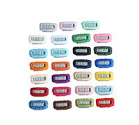 CHICTRY 10pcs Dog Hair Clips Hair Barrettes Dog Hair Accessories Mini Pet Grooming Hair Pins for Teddy Dogs Colorful S