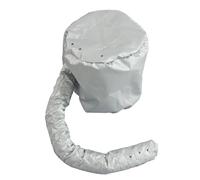 CHICTRY Bonnet Hair Dryer Attachment - Diffuser Cap For Curly Hair Hooded Dryers Hairdressing Tool Silver-gray One Size