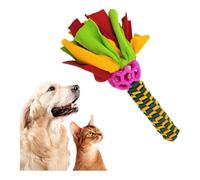 CHICTRY Dog Interactive Toy Rope Ball for Chew Durable Flirt Pole Replacement Outdoor Exercise for Small Medium Dogs Yellow Green One Size