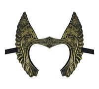 CHICTRY Fantasy Crown Hedpiece - Greek Angel Wing Crown Renaissance Headband for Halloween Gold A One Size