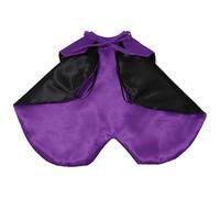 CHICTRY Halloween Pet Vampire Baron Cloak Dog Cat Bat Cape Dog Witch Clothes Cosplay Party Costume Purple B Medium