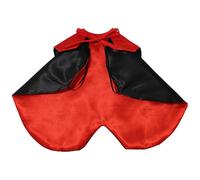 CHICTRY Halloween Pet Vampire Baron Cloak Dog Cat Bat Cape Dog Witch Clothes Cosplay Party Costume Red Medium