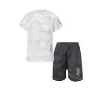 CHICTRY Kids Boys 2Pcs Soprt Activewear Set Basketball Football Jersey Short Sleeve Quickly Dry T-Shirt and Shorts Set White 12-14 Years