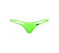 CHICTRY Men's Micro G-String Thong Panty Swim Lingerie Mini Bikini Bottom T Back Briefs Underwear Green XXL
