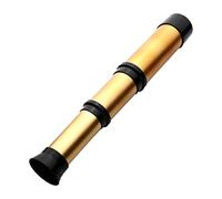 CHICTRY Pirate Monocular Telescope Portable Toys Spyglass Retractable Handheld Telescope Spy Glass for Travel Hiking Hunting Gold One Size
