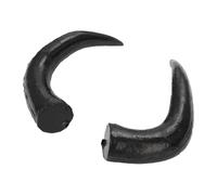 CHICTRY Realistic Bull Horns Hair Clip DIY Hair Accessory Cosplay Props for Anime Dress Up Party Type B One Size