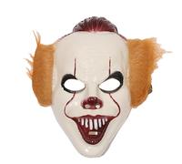 CHICTRY Scary Laughing Clown Mask Masquerade Halloween Joker Masks For Cosplay Party Type B One Size