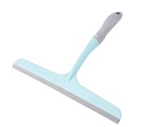 CHICTRY Shower Squeegee Bathroom Glass Cleaner All-Purpose Window Squeegee Non-Slip Handle Shower Wiper Green One Size