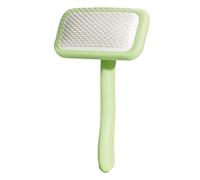 CHICTRY Slicker Brush for Dogs Cats Soft Shedding Brush for Short Long Haired Dogs Pet Grooming Wire Bristles Tool Green L