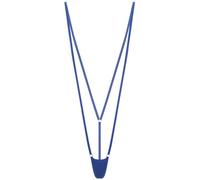 CHICTRY Women's Sexy One Piece Sling Shot G-String Extreme Micro Mini Monokini Swimwear Underwear Royal Blue One Size