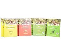 ChicZa Organic chewing gum 2x set 4 types (2 per species, a total of 8 plates) mint, spearmint, cinnamon, lime (organic, vegan) Setx2