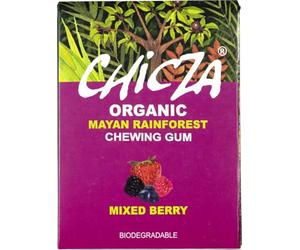 CHICZA Organic Chewing Gum Berry Mix 6 x 30 g