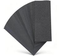 Chie no fukuro 36 Pcs Sandpaper 120-3000 Grit Wet and Dry Sandpaper Sheets