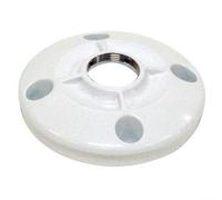 Chief 6 Inch (152 mm) Speed-Connect Ceiling Plate in White. Product type: Ceiling Plate Brand compatibility: Chief Material: Aluminium. Width: 165.1 mm Depth: 165.1 mm Height: 45.7 mm. Package weight: