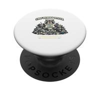 Chief Entropy Officer Embrace The Chaos Thermodynamically PopSockets Adhesive PopGrip