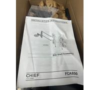 Chief FCA850 Side shelf - Black - All parts and installation instructions inc.