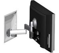 Chief Flat Panel Dual Swing Arm Wall Mount Wall Mounts for Flat Screens - Black (34), Black)