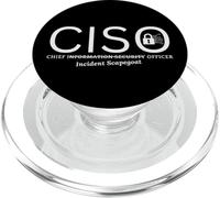 Chief Information Incident Security Scapegoat Officer CISO PopSockets PopGrip for MagSafe