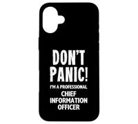 Chief Information Officer Case for iPhone 16 Plus