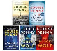 Chief Inspector Gamache Series 16-20 Collection 5 Books Set By Louise Penny (All the Devils Are Here, The Madness of Crowds, A World of Curiosities, The Grey Wolf & The Black Wolf)