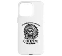 Chief Joseph Thunder Rolling Down the Mountain History Case for iPhone 15 Pro Max