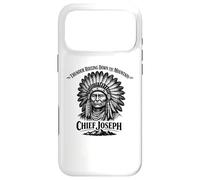 Chief Joseph Thunder Rolling Down the Mountain History Case for iPhone 17 Pro Max