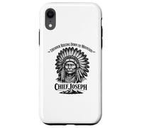 Chief Joseph Thunder Rolling Down the Mountain History Case for iPhone XR