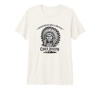 Chief Joseph Thunder Rolling Down the Mountain History Premium T-Shirt