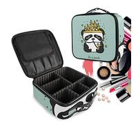 Chief King Cute Panda Make Up Bag Toiletry Case Zipper Makeup Cosmetic Bags Organizer Pouch for Free Compartment Women Girls