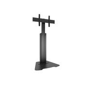 Chief Large Fusion Manual Height Adjustable Floor AV Stand Black for 40 " to 80