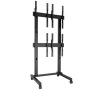 Chief LVM2X2UP 2x2 Video Wall Cart, Portrait, Black (42 "to 50")