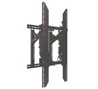 Chief LVS1UP connexSys Video Wall Display Wall Mount, Portrait, Black (40" to 80") (with rails)