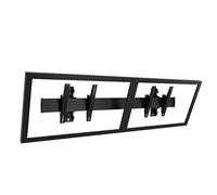 Chief LWM2X1U Menu Board Display Wall Mount, Landscape, Black (40" to 55")