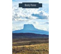 Chief Mountain Weekly Planner: 52 Weekly Planning Pages and 52 Lined Blank Pages, Great Gift For Hikers and Outdoorsmen