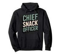 Chief Snack Officer Foodie Snack Lover Pullover Hoodie