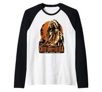 Chief Spotted Elk Lakota Sioux Native American History Raglan Baseball Tee
