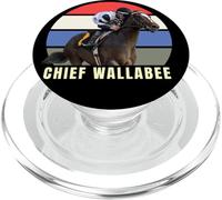 Chief Wallabee Horse, Horse Racing, Santa Anita, Del Mar PopSockets PopGrip for MagSafe