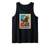 Chief Wallabee Horse, Horse Racing, Santa Anita, Del Mar Tank Top
