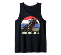 Chief Wallabee Horse, Horse Racing, Santa Anita, Del Mar Tank Top