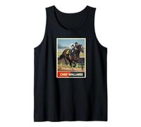 Chief Wallabee Horse, Horse Racing, Santa Anita, Del Mar Tank Top