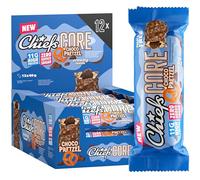 CHIEFS Protein Bars - Healthy Snacks - Delicious Protein Snacks with No Sugar Added & Low Carb - Chocolate Pretzel - Perfect-On-The-Go -12 x 40g