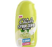 CHIEFS Syrup, Zero Calorie Syrup with Real Fruit Extracts, Elderflower, 65ml - More than 8l Softdrink - Zero Added Sugars