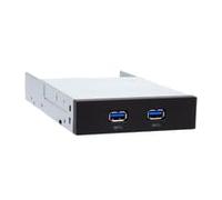 Chieftec mub-3002 3.5 Carrier Black, Silver Panel Drive Bay Panel - Drive Bay Panel (101 mm, 137 mm, 25 mm, 300 g)