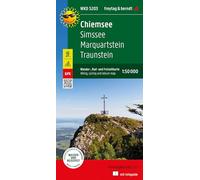 CHIEMSEE, HIKING, CYCLING AND LEISUR: Simssee - Marquartstein - Traunstein, mit Infoguide, GPX Tracks, wasserfest und reißfest