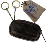 Chiemsee Key Case Dark Brown Leather Key Wallet Key Case